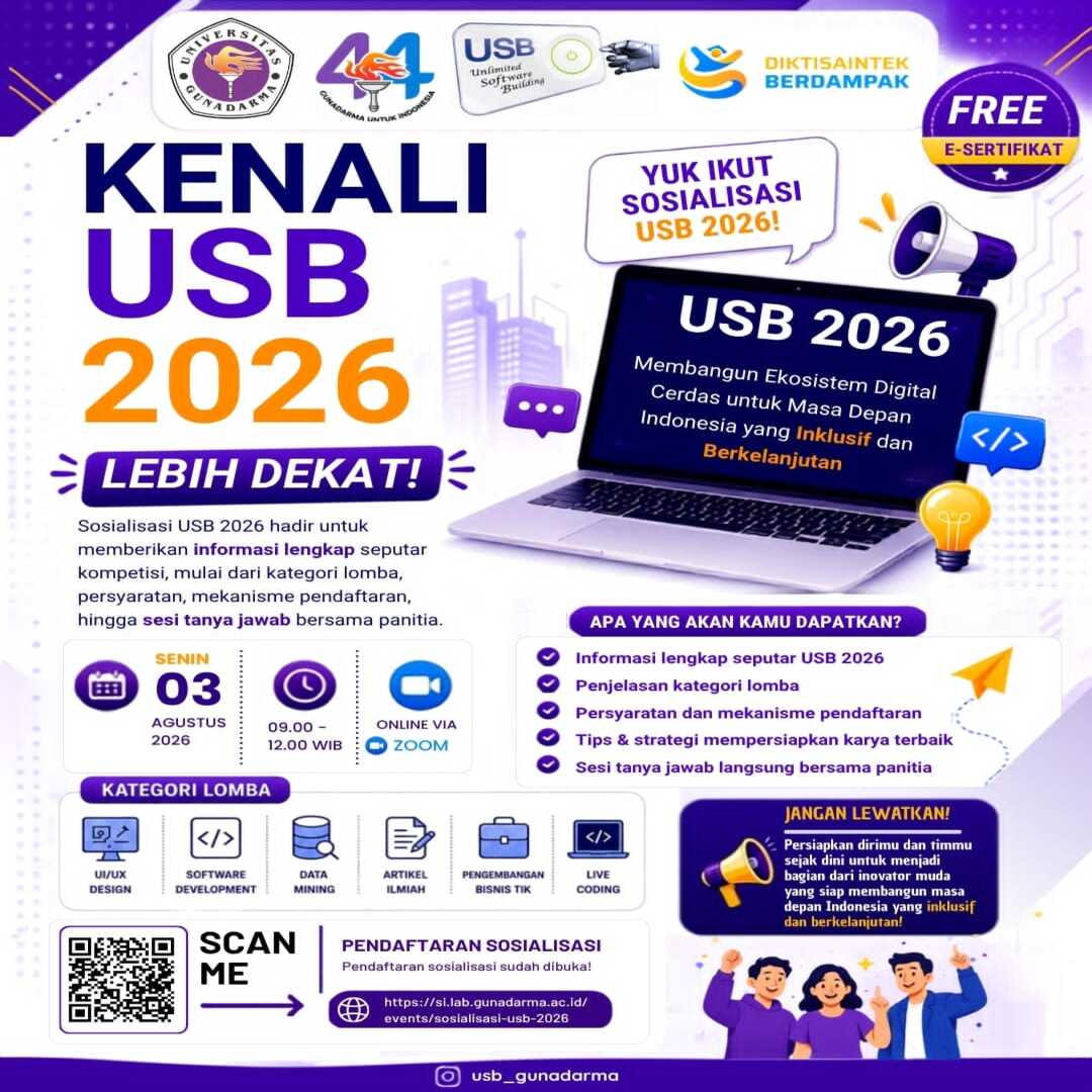 Sosialisasi USB 2026